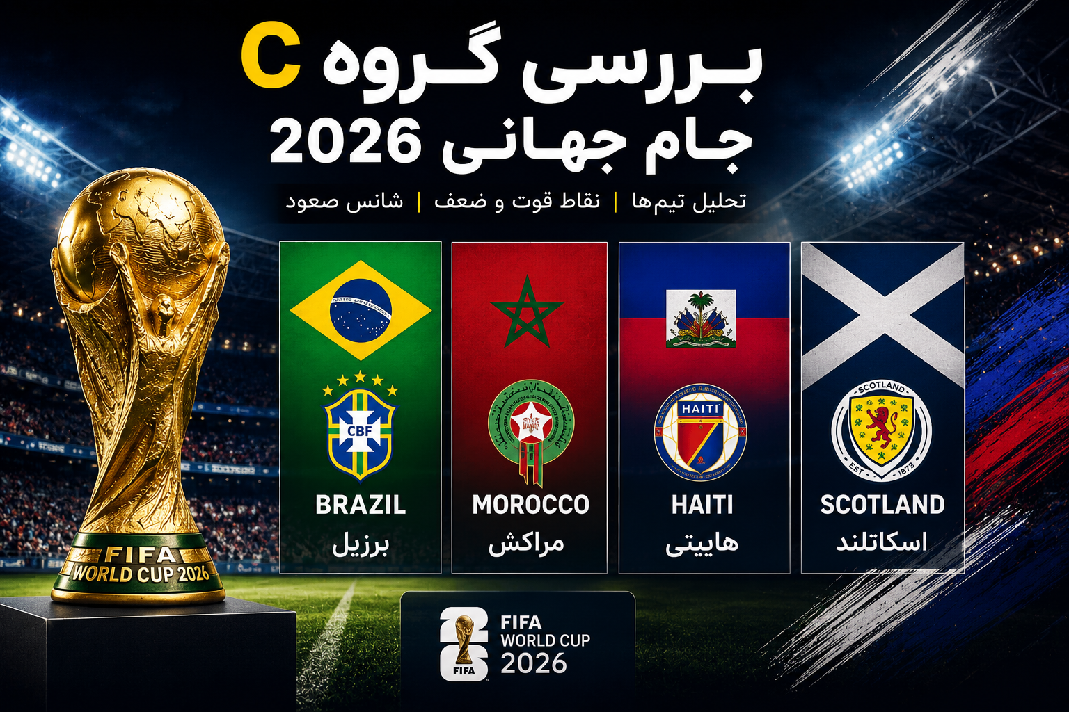 بررسی گروه C جام جهانی 2026